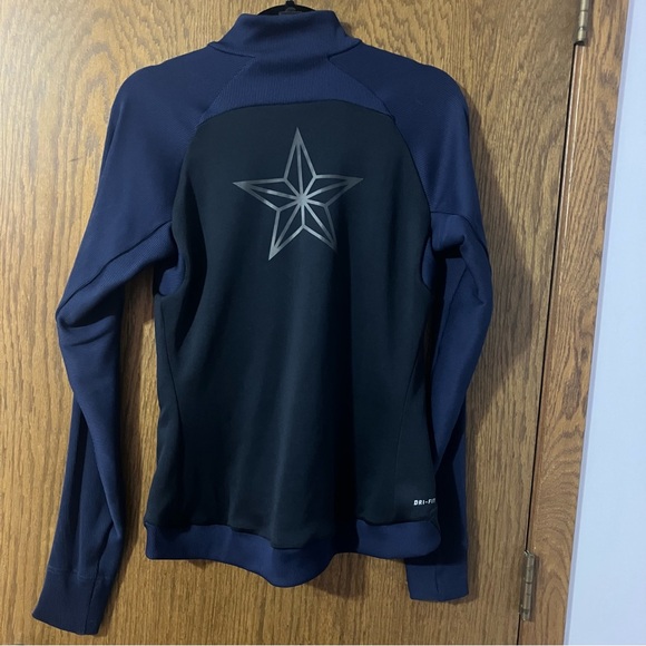 Women Navy Olympic Rare Sample Nike Dri-fit N12 Track Jacket Medium Germany - Picture 1 of 10